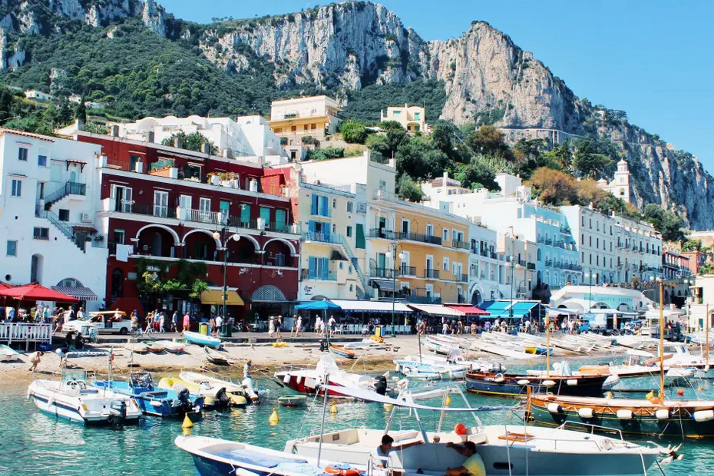 Capri and Blue Grotto Day Tour from Naples or Sorrento